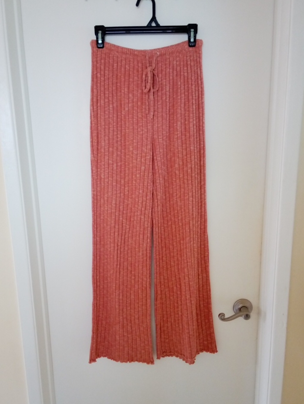Billabong Coral Ribbed Wide-Leg Knit Pants